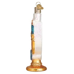 Old World Christmas Menorah Glass Ornament 9 Old World Christmas Menorah Glass Ornament