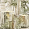 Raz Mercury Glass Votive Candle Holders New!