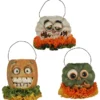 Bethany Lowe Monster Mash Buckets, Mini New!