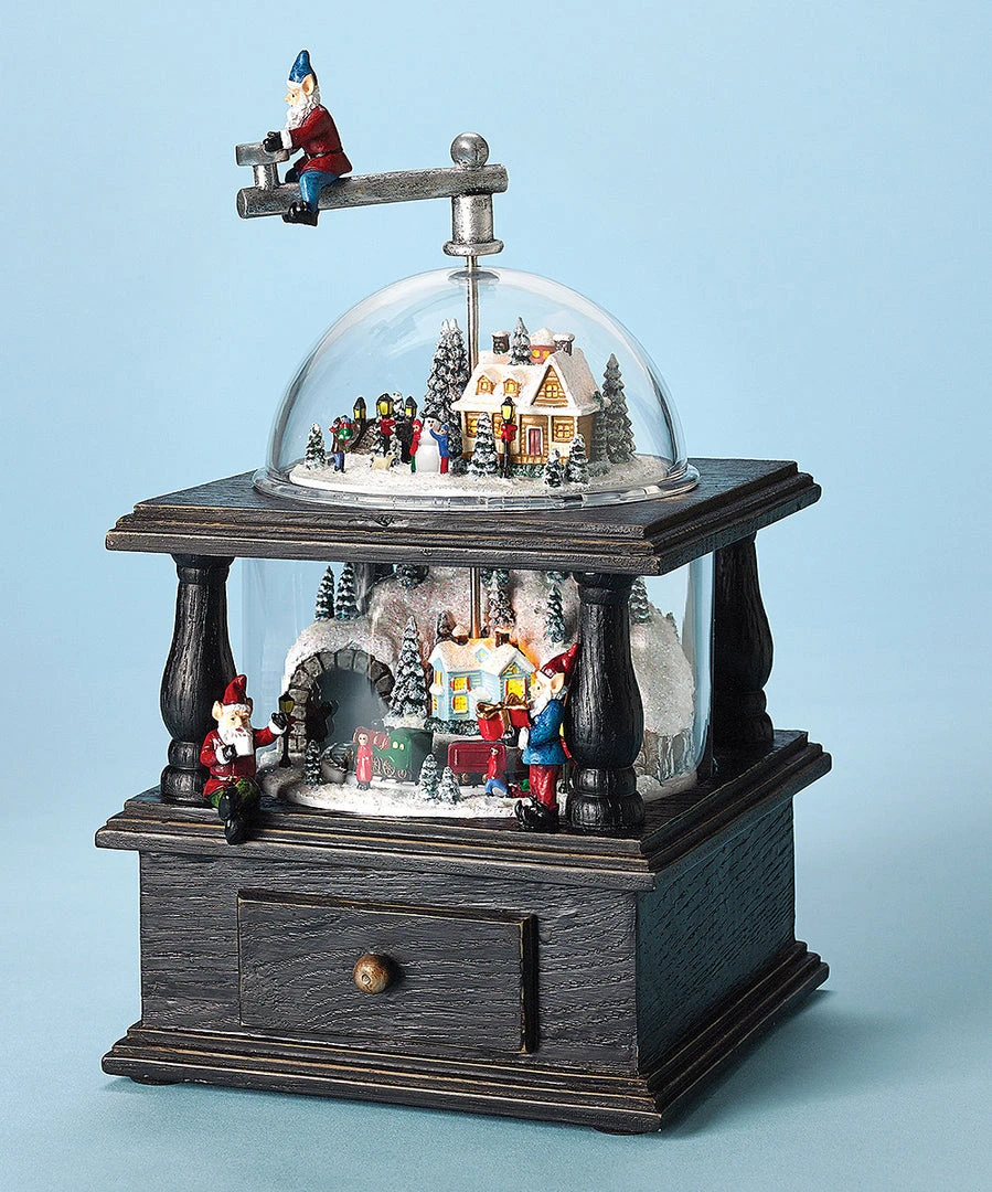 The Holiday Barn Old Fashioned Christmas Coffee Grinder Christmas Music Boxes 3 The Holiday Barn Old Fashioned Christmas Coffee Grinder Christmas Music Boxes
