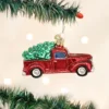 Old World Christmas Old Truck With Tree Ornament 1 Old World Christmas Old Truck With Tree Ornament