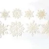 Creative Co-Op Paper Snowflake Cutouts, 16 - Snowflakes 2 Creative Co-Op Paper Snowflake Cutouts, 16 - Snowflakes