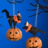 Bethany Lowe Party Pumpkin Pals Ornaments