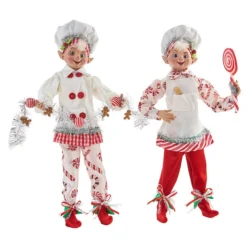 Raz Peppermint Candy Elves