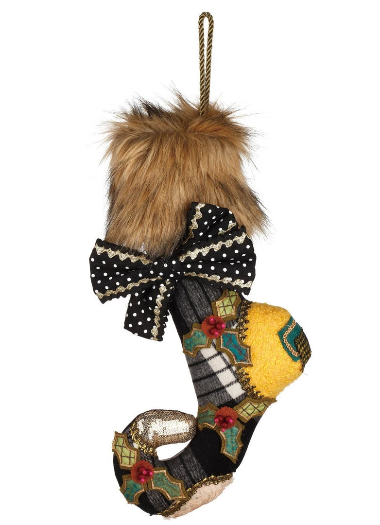 TheHolidayBarn.com Christmas Petite Henrietta Stocking Accent Pillow 3 TheHolidayBarn.com Christmas Petite Henrietta Stocking Accent Pillow