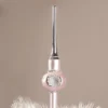 Bethany Lowe Pink Indent Tree Topper, Small