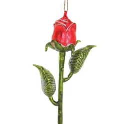 Cody Foster New! Red Rose Ornament