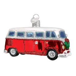 Old World Christmas Retro Camper Van Ornament