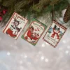 Bethany Lowe Retro Christmas Book Ornaments