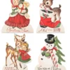 Bethany Lowe Retro Christmas Friends Dummy Boards