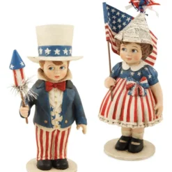 Bethany Lowe Sammy And Betsy Figurines