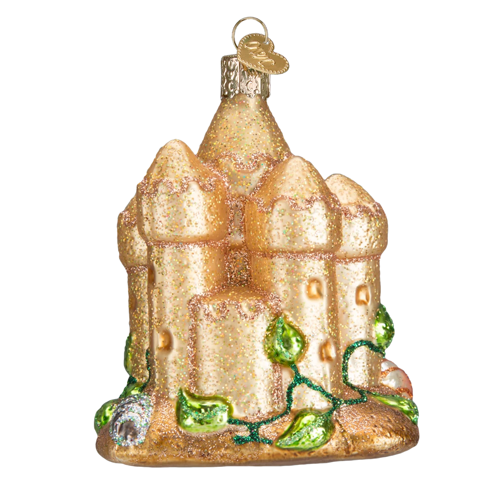 Old World Christmas Sand Castle Ornament 5 Old World Christmas Sand Castle Ornament