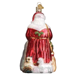 Old World Christmas Santa's Furry Friends Ornament 9 Old World Christmas Santa's Furry Friends Ornament