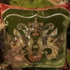 Katherine's Collection Spice Traditions Velvet Pillow Cover New!