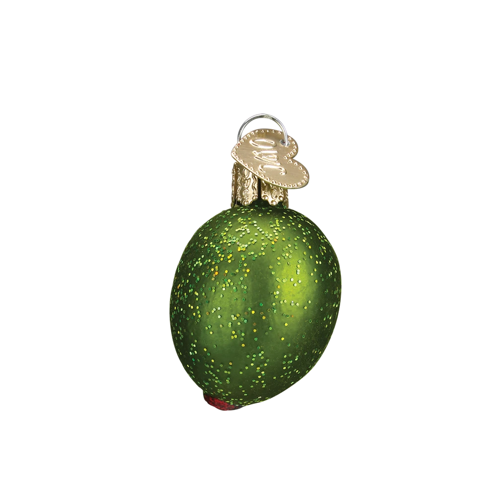 Old World Christmas Pimento Stuffed Green Olive Ornament 4 Old World Christmas Pimento Stuffed Green Olive Ornament