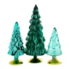Cody Foster Tonal Teal Trees, Glass