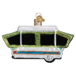 Old World Christmas Tent Camper Ornament