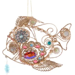 Katherine's Collection Jeweled Sun Fish Ornament New!