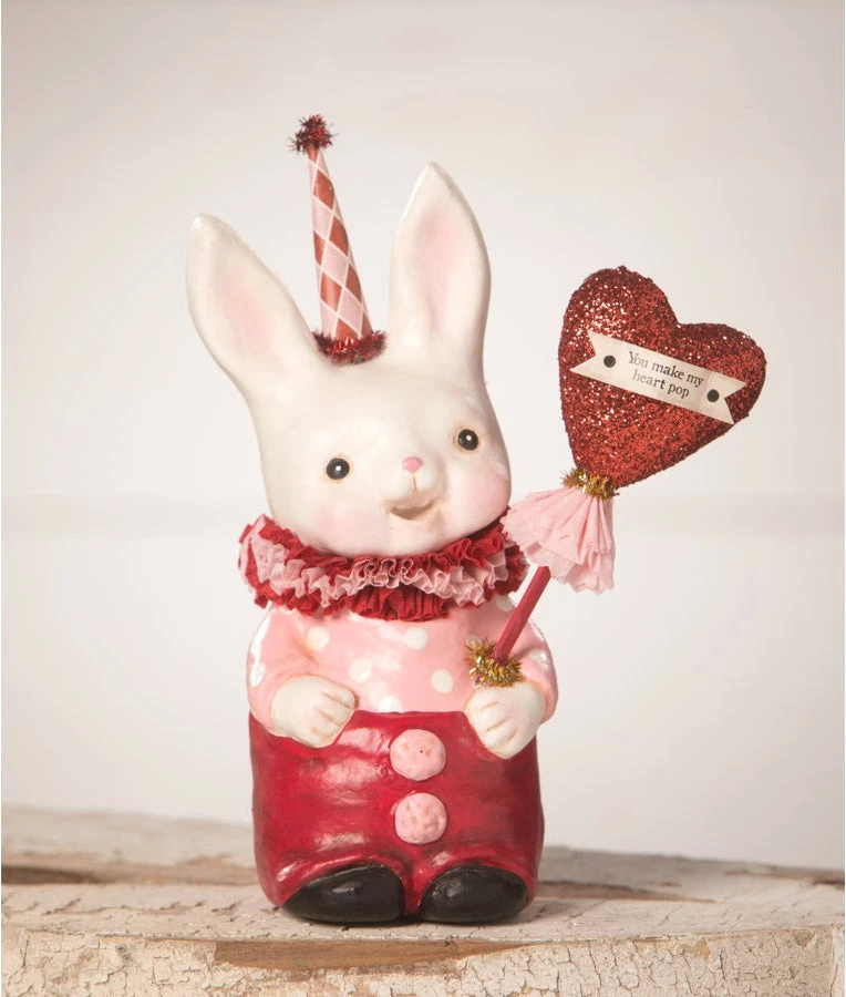 Bethany Lowe Valentine Snuggle Bunny 3 Bethany Lowe Valentine Snuggle Bunny