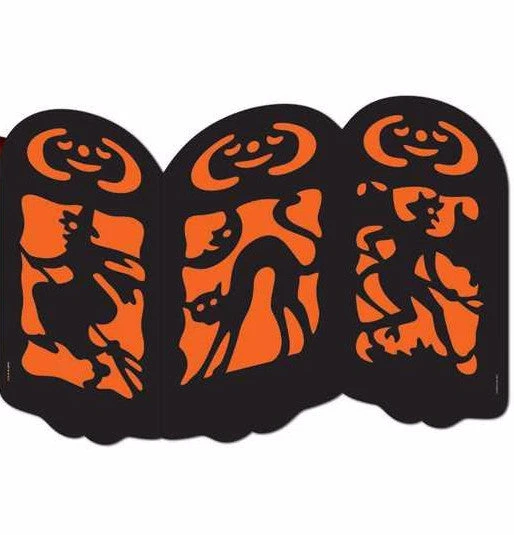 Beistle Beistle Vintage Halloween Vintage Halloween Silhouette Tabletop Screen 3 Beistle Beistle Vintage Halloween Vintage Halloween Silhouette Tabletop Screen