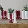 Creative Co-Op Wellington Boot - Stoneware Vase