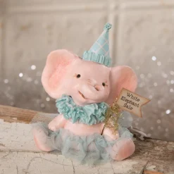 Bethany Lowe New! White Elephant Sale Figurine