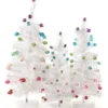 Cody Foster New! White Tabletop Trees With Colorful Beads 1 Cody Foster New! White Tabletop Trees With Colorful Beads