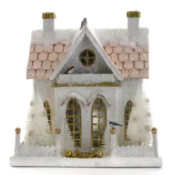 Cody Foster Winter Cottage Putz House New!