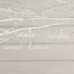Bethany Lowe New! Winter Cursive Wire Word Ornaments