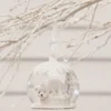 Bethany Lowe Winter White Polar Bear Globe Ornament New!