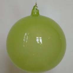 Winward Jim Marvin Ornaments Jim Marvin Lime Green Bubblegum Glass Ornaments