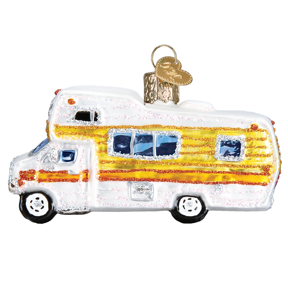 Old World Christmas Classic Motorhome Ornament 5 Old World Christmas Classic Motorhome Ornament